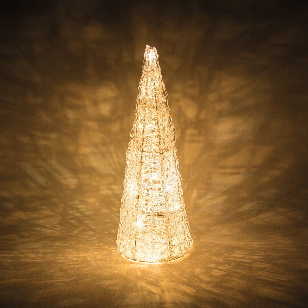 LED Weihnachtsdeko Pyramiden 45 cm hoch Weihnachten Licht Beleuchtung