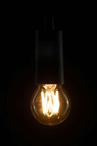 LED Leuchtmittel Gluehlampe High Power klar E27 8 Watt E27 Warmweiss extra 2800 Kelvin