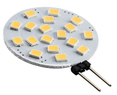 HEITRONIC - LED Leuchtmittel G4 2,5 Watt flach-runde Form Warmweiss extra 2700 Kelvin