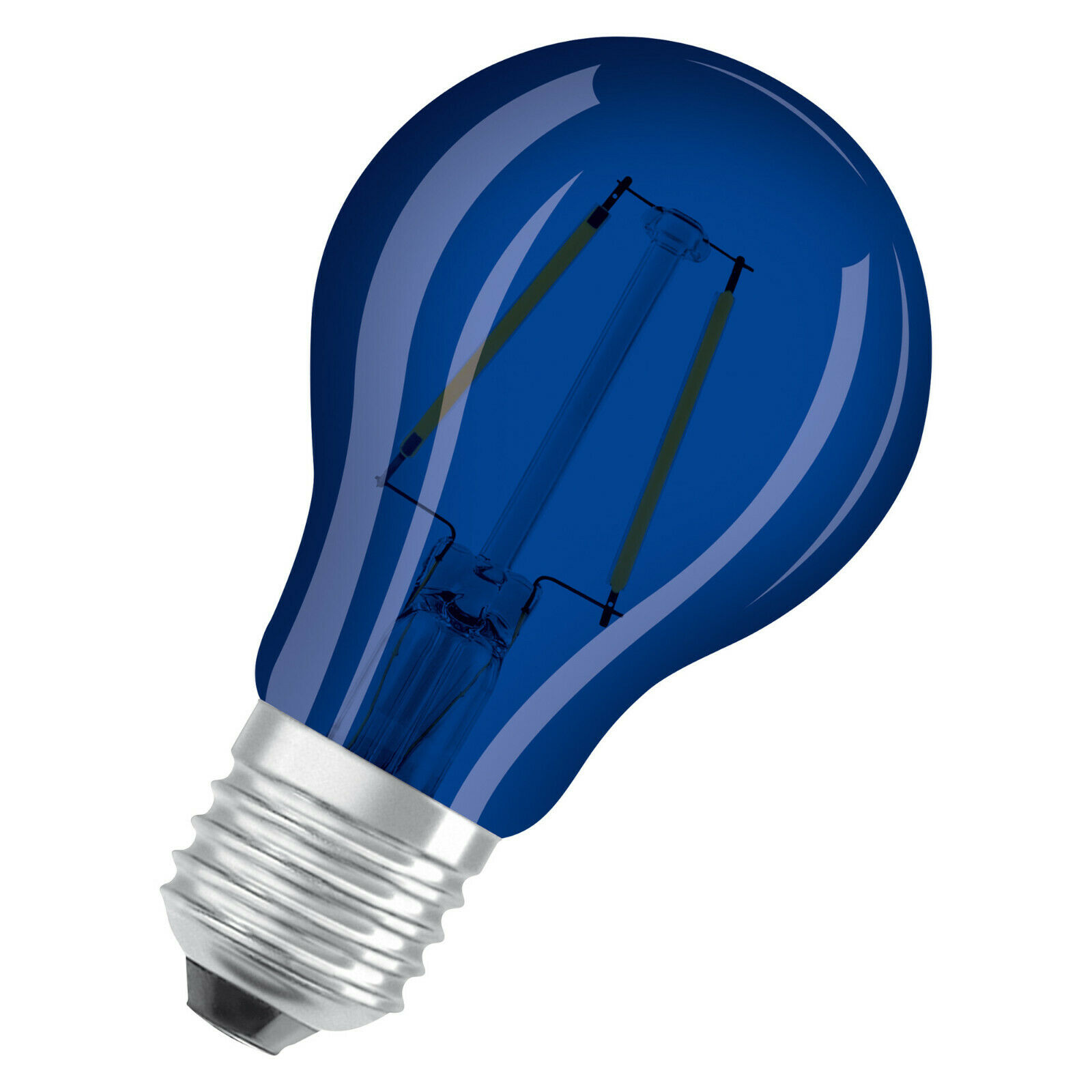 Osram LED blaue Filamentlampe Birnenform 2,5 Watt E27 