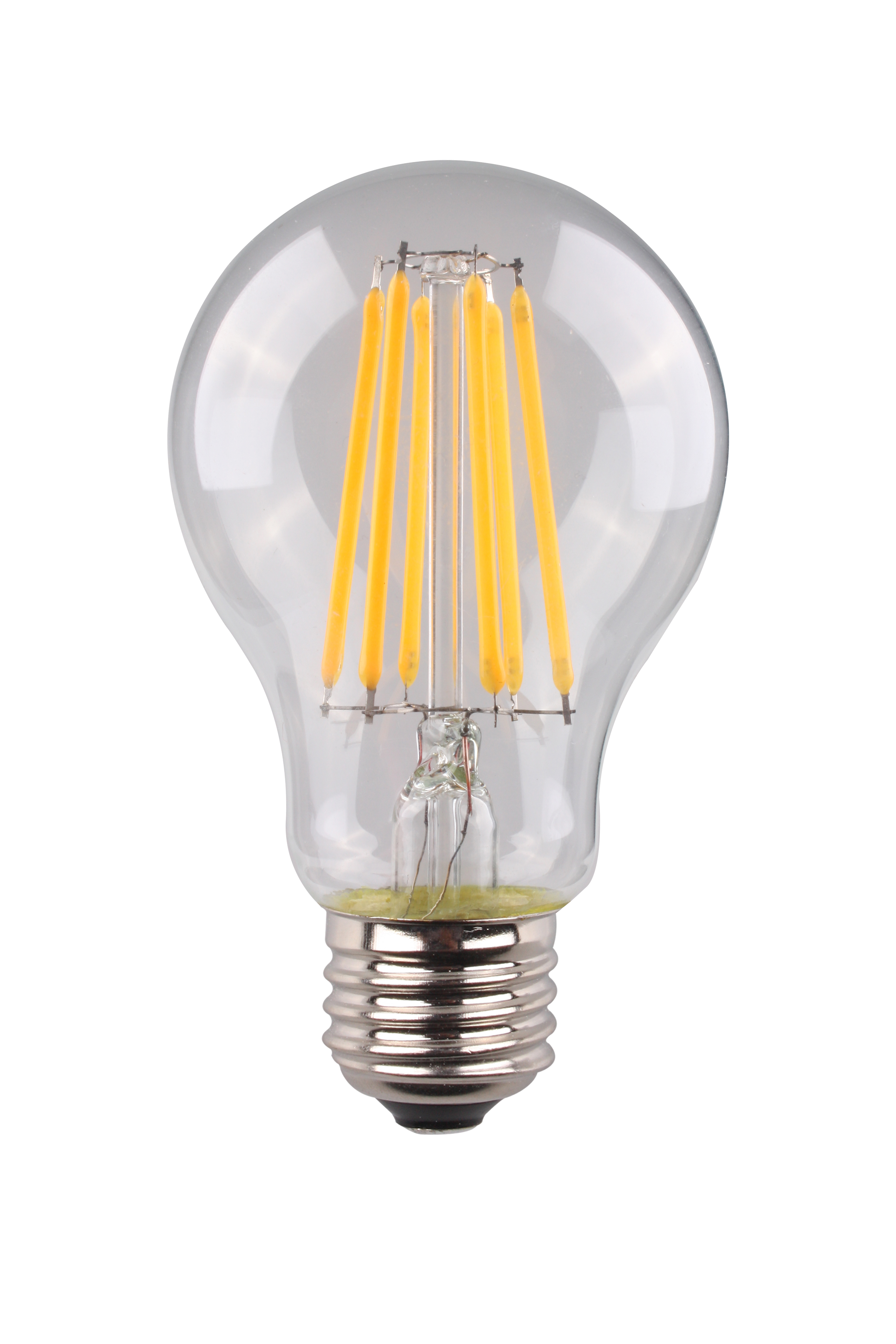 Heitec LED Lampe Glühlampenform Filament A60 E27 12 Watt 1050 Lumen 830 3000 Kelvin warmweiß