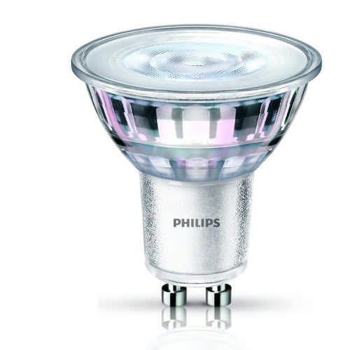 Philips LED Reflektorlampe Glas GU10 4,5 Watt 827/822 2700-2200 Kelvin warmweiß extra 36 Grad DimTone 