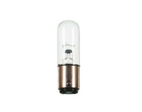 S+H Roehrenlampe 16x54 mm Sockel BA15d 220-260 Volt 10-15 Watt