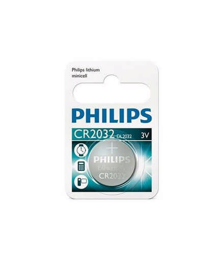 Philips Minizellen CR 2032 Lithium 1er Blister