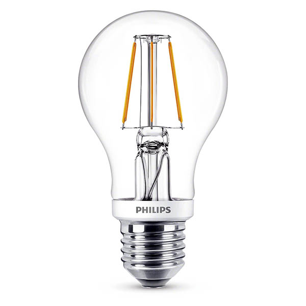 Philips Classic LEDbulb Filament 7,5 Watt E27 2200-2700 Kelvin A60 klar warmweiss extra DimTone 