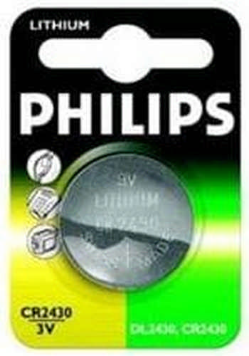 Philips Minizellen CR 2430 Lithium 1er Blister