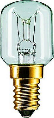 Birnenformlampe T25X57 15 Watt E14 klar - Philips