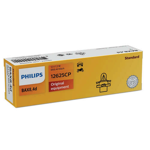 Philips - Autolampe Black 12625CP 1,2 Watt BX8,4d